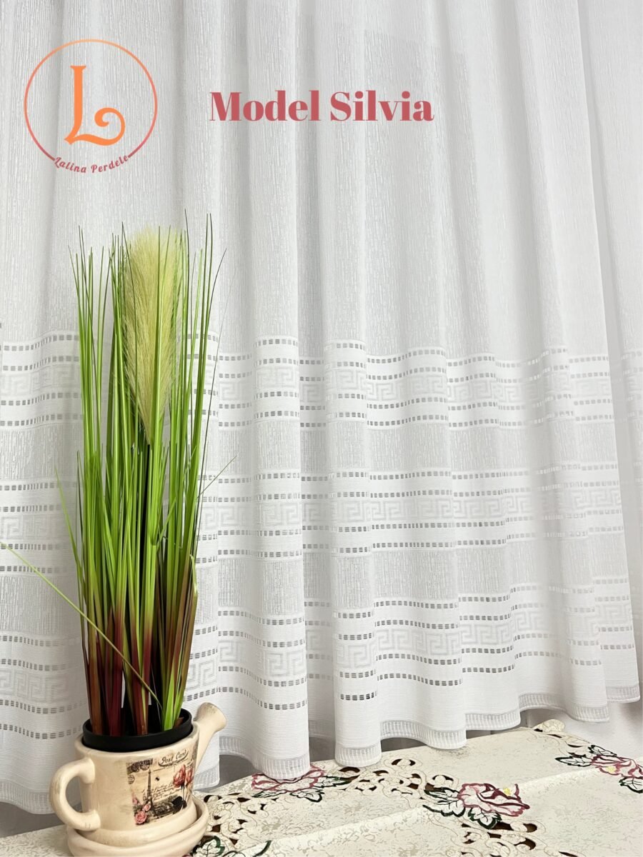 Perdea Silvia - scurtă