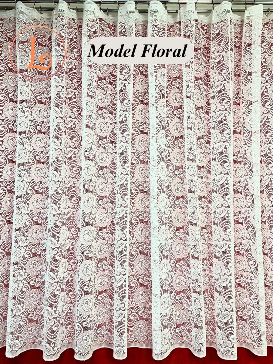 Perdea Floral - scurtă