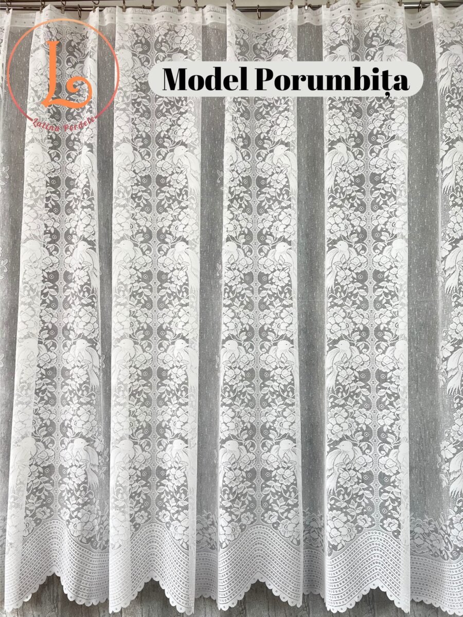 Perdea Porumbița - scurtă