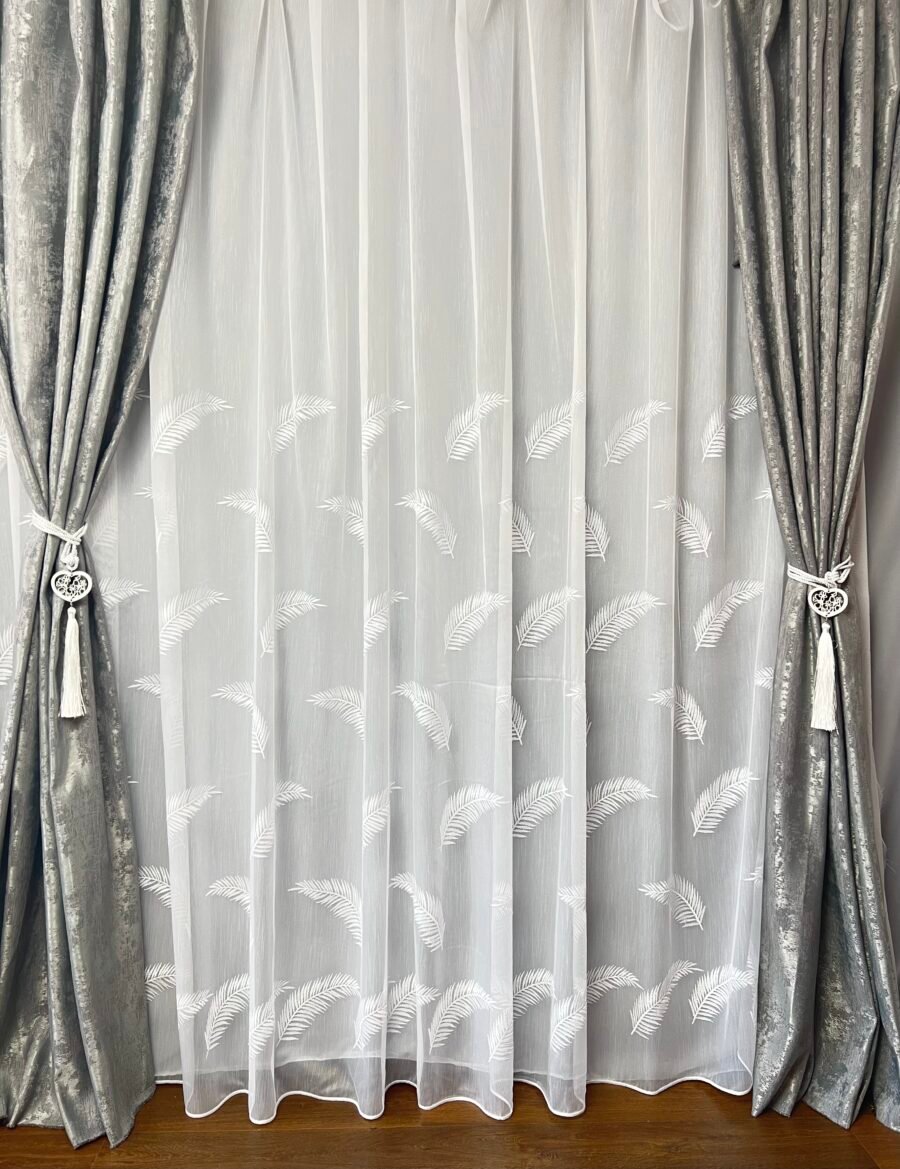 Draperie nisip gri